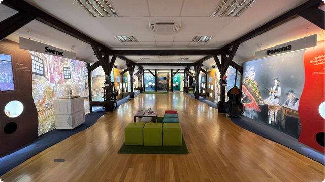 Ekomuzej Međimurje panoramski pogled na sve točke