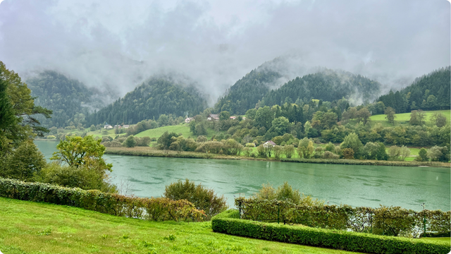 Pogled na Dravu prije uspona