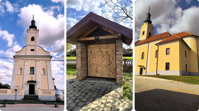 Hlebine - crkva i križni put