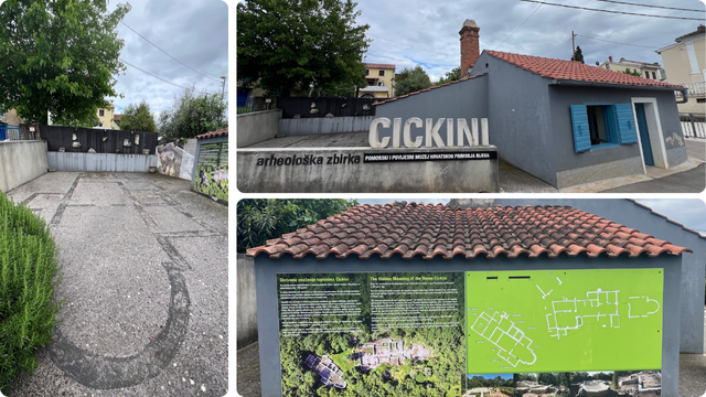 Arheološka zbirka Cickini pogled izvana