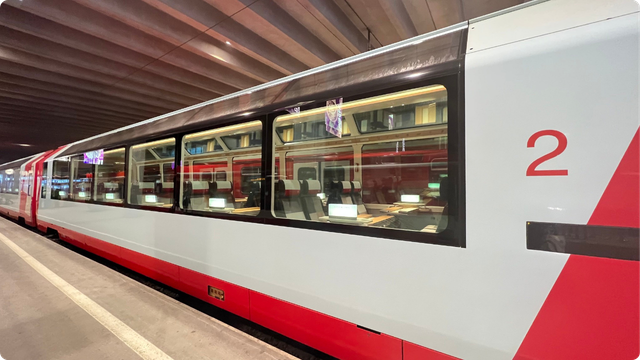 Glacier Express vagon