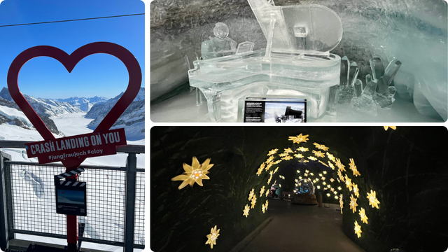 Jungfraujoch - vidikovci i ledena špilja