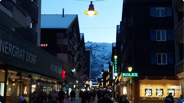 Zermatt noćna šetnja